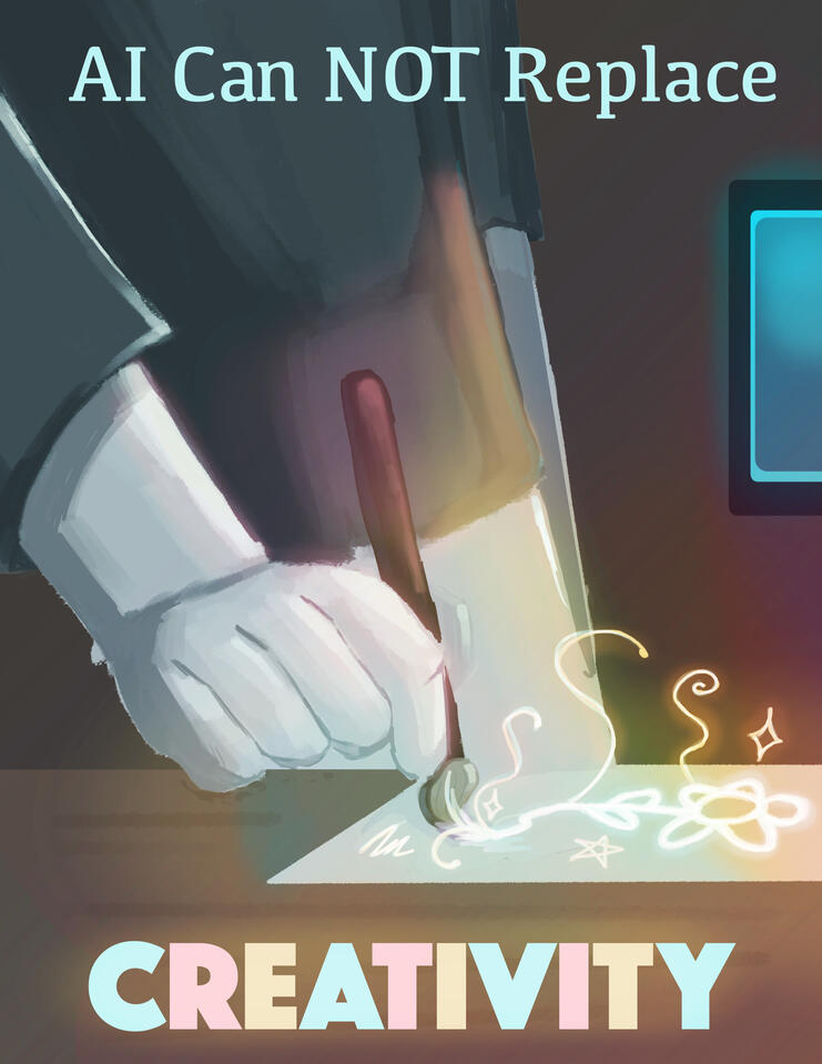 AI Can Not Replace Creativity